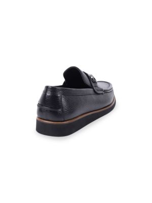 Vellapais
Leather Platform Bit Loafers