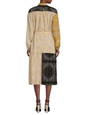 YAL New York
Print Belted Shirtdress