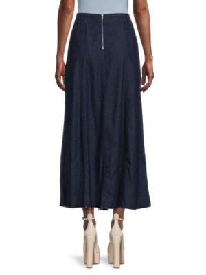 YAL New York
Denim Maxi Skirt