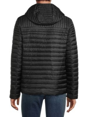 Womens Jacket Bernardo Lightweight Quilted Swing Puffer Jacket In