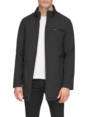Kenneth Cole
Softshell Hooded Raincoat