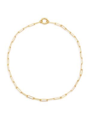 Shashi
 Patron 14K Goldplated Chain Necklace