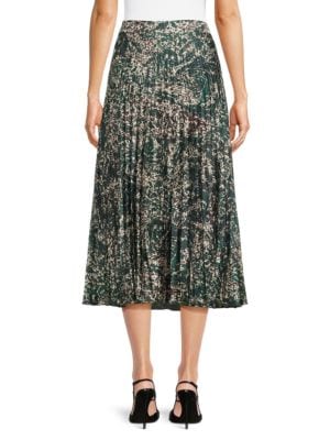 Area Stars
Kelsey Print Accordion Pleated Midi Skirt