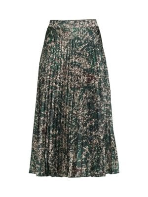 Area Stars
Kelsey Print Accordion Pleated Midi Skirt
