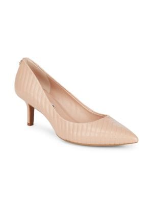 Karl Lagerfeld Paris
Rosette Leather Point Toe Pumps