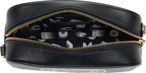 Marc Jacobs Flash Leather Camera Crossbody Bag, Alternate, color, BLACK