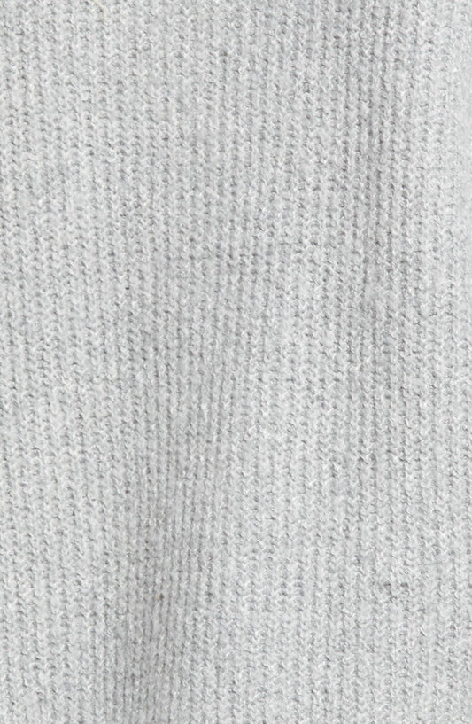 BP. Rib Long Sleeve Polo Sweater, Alternate, color, GREY HEATHER