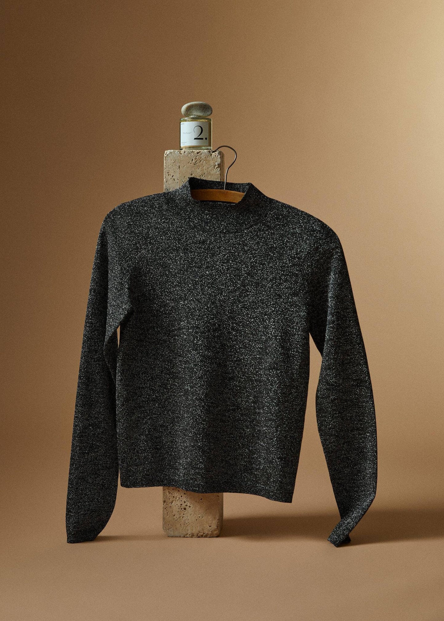 Fine-knit metallic sweater - Details of the article 6