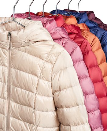 Charter Club - Women's Packable Down Puffer Coat