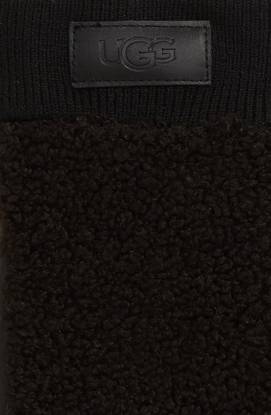 UGG<SUP>®</SUP> Touchscreen Compatible Gloves, Alternate, color, BLACK