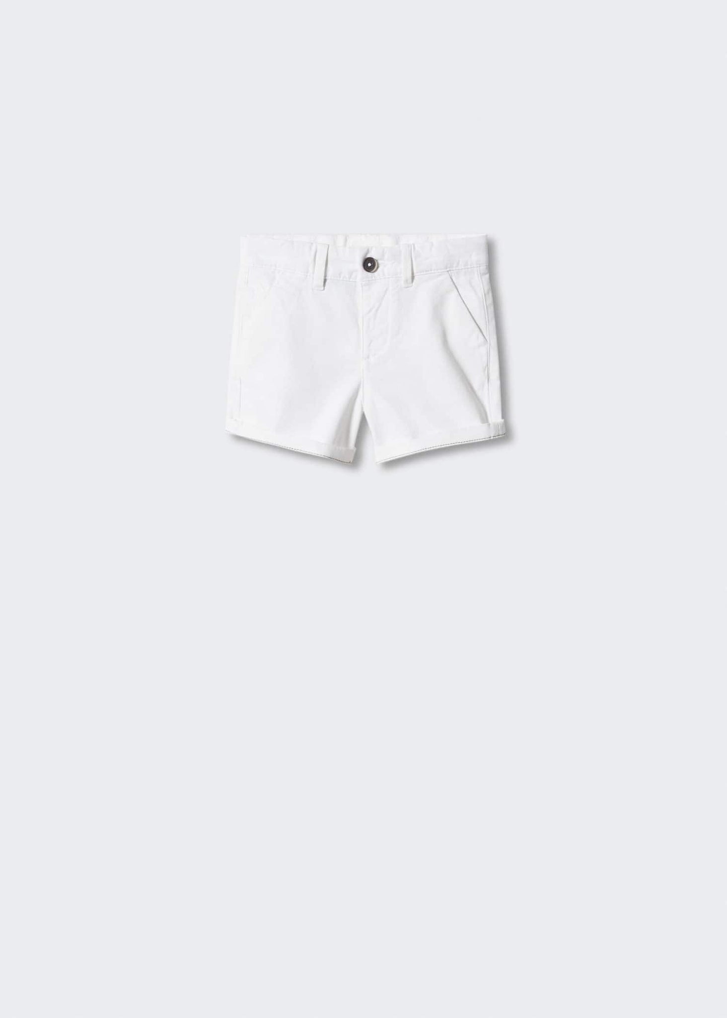 Cotton chino style Bermuda shorts - Article without model