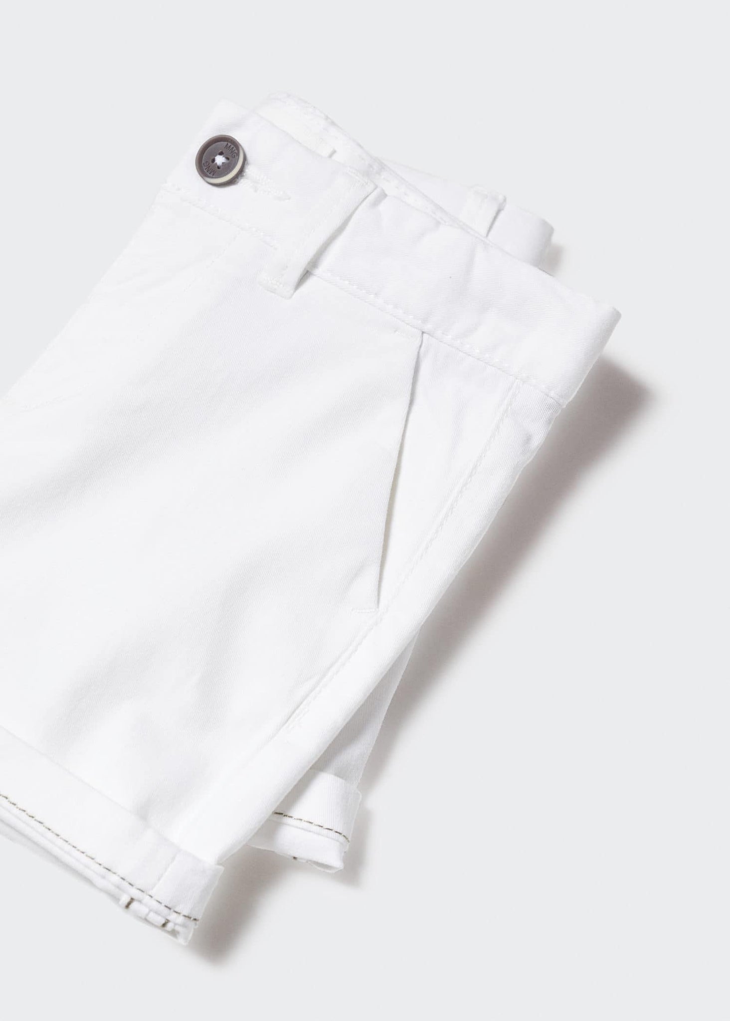 Cotton chino style Bermuda shorts - Details of the article 8