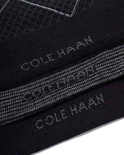 Cole Haan Men's Dress Socks - Patterned Crew Socks (3 Pack)