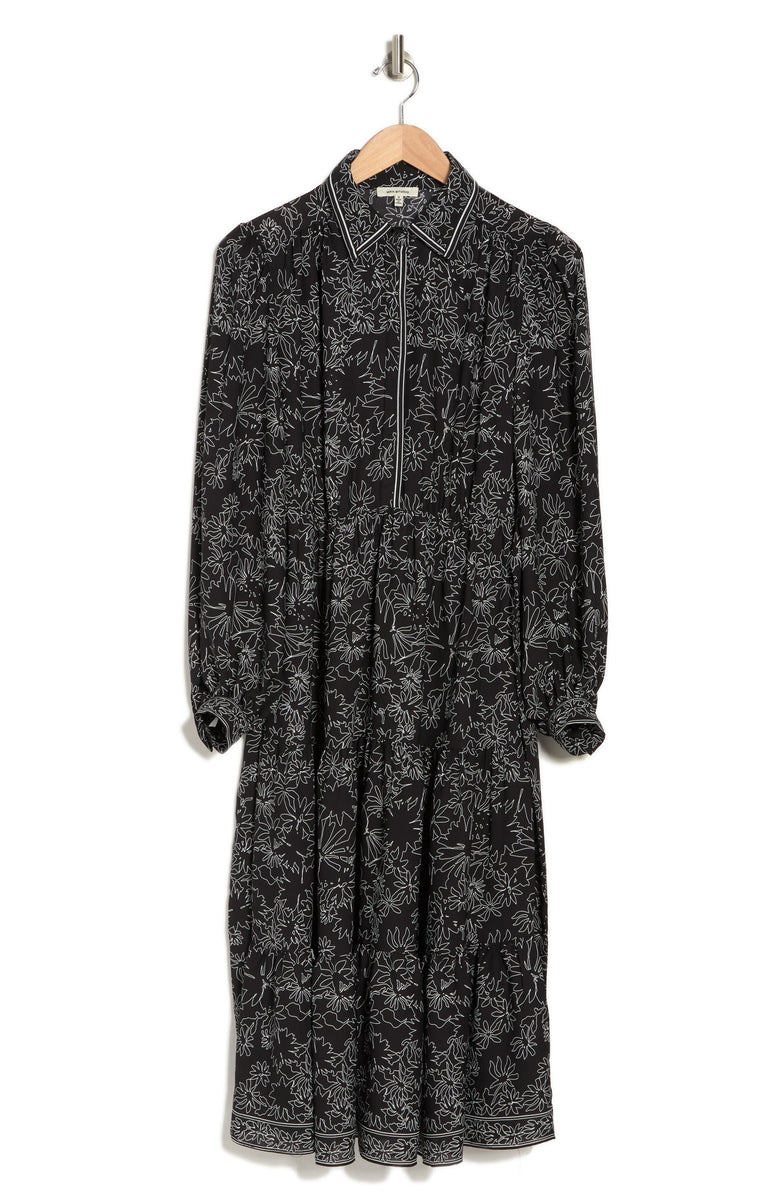 MAX STUDIO Long Sleeve Tiered Midi Shirt Dress – The Frum Shopper
