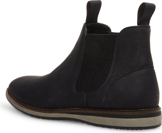 MADDEN Hammon Chelsea Boot, Main, color, BLACK PU LEATHER