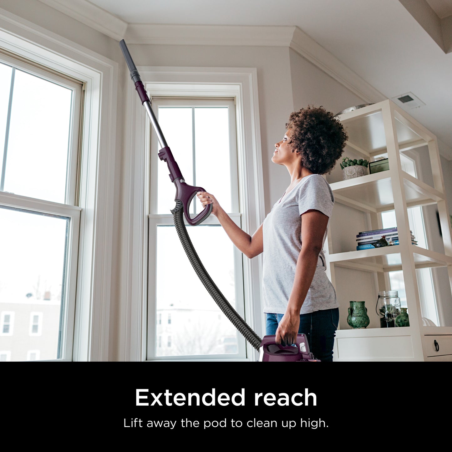 image 5 of Shark Navigator® Lift-Away® Upright Vacuum with Self-Cleaning Brushroll, Multisurface, CU530