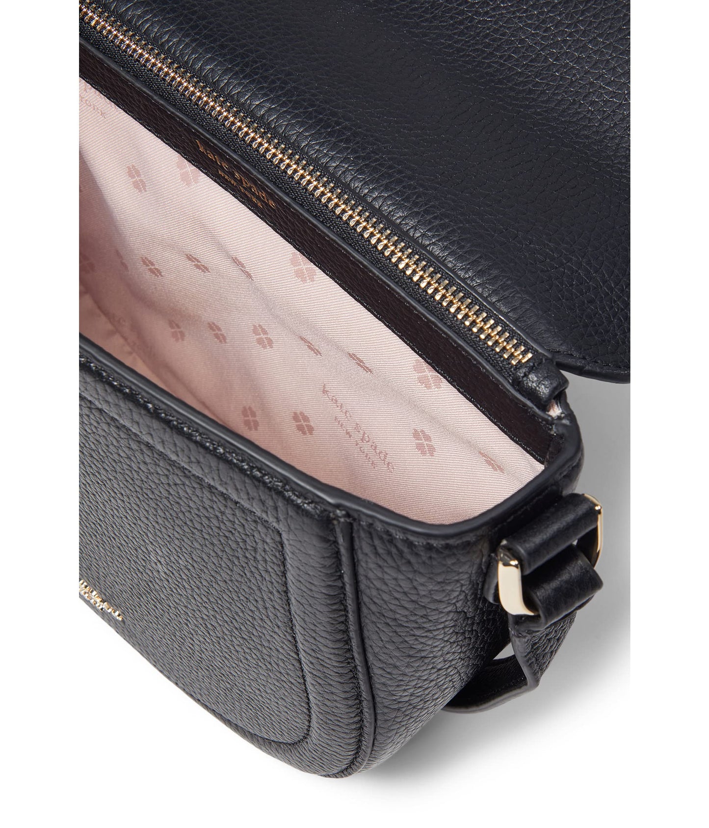 Kate Spade New York Knott Pebbled Leather Medium Saddle Bag