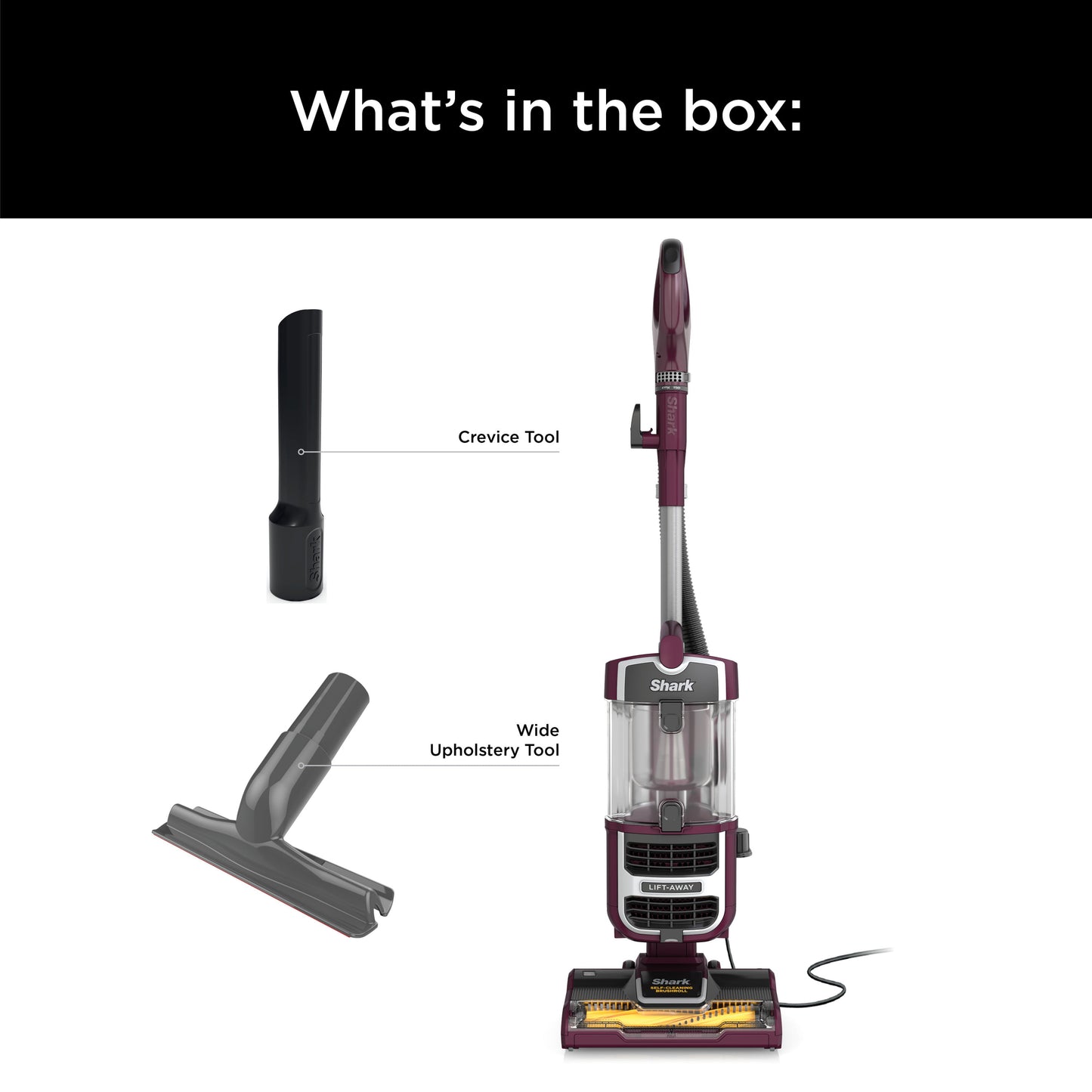 image 6 of Shark Navigator® Lift-Away® Upright Vacuum with Self-Cleaning Brushroll, Multisurface, CU530