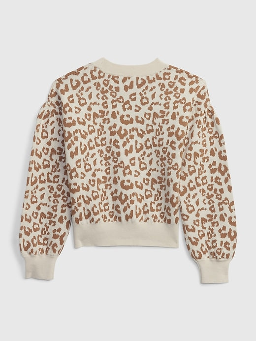 Kids Shaker-Stitch Sweater