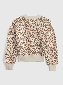 View large product image 2 of 3. Kids Shaker-Stitch Sweater