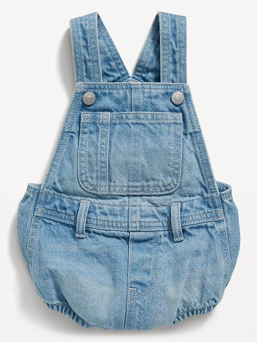 View large product image 1 of 2. Jean Shortall Romper for Baby