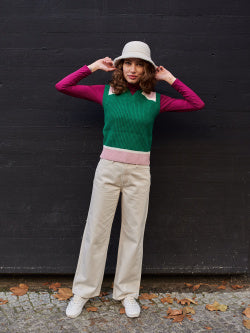 Knitted V-Neck Vest (MARNI)