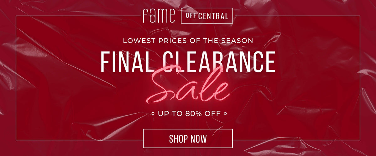 Fame sidewalk sale!