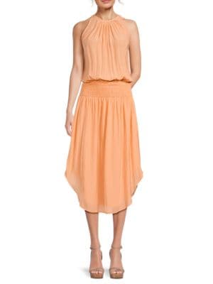 Tahari
                                                                         Accordion Pleated Midi Dress