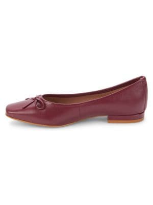 Saks Fifth Avenue
                                                                         Sabine Leather Ballet Flats