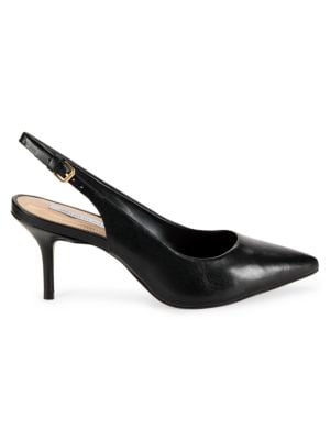 Saks Fifth Avenue
                                                                         Leather Slingback Pumps