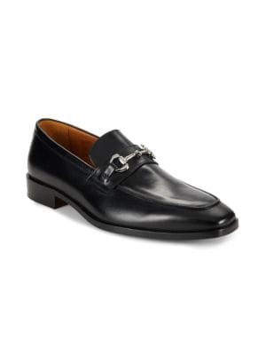 Saks Fifth Avenue Made in Italy
 Leather Bit Loafers