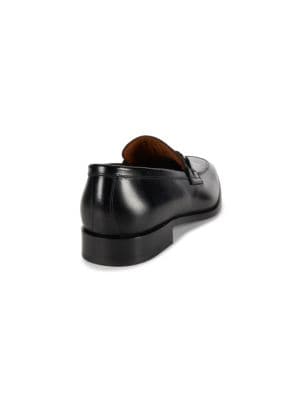 Saks Fifth Avenue Made in Italy
 Leather Bit Loafers