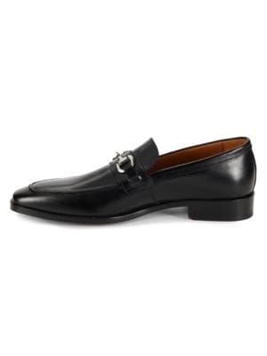 Saks Fifth Avenue Made in Italy
 Leather Bit Loafers