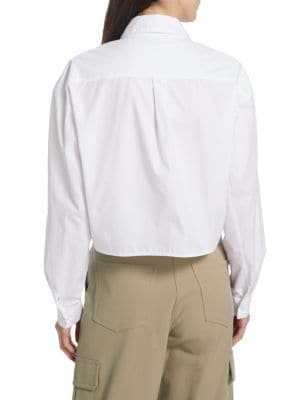 ba&sh
 Delga Cropped Shirt