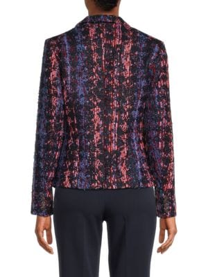 Ecru Textured Blazer
