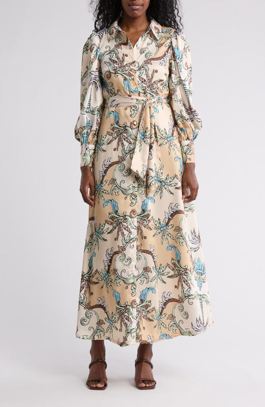 BY DESIGN Rebel Twill Maxi Dress