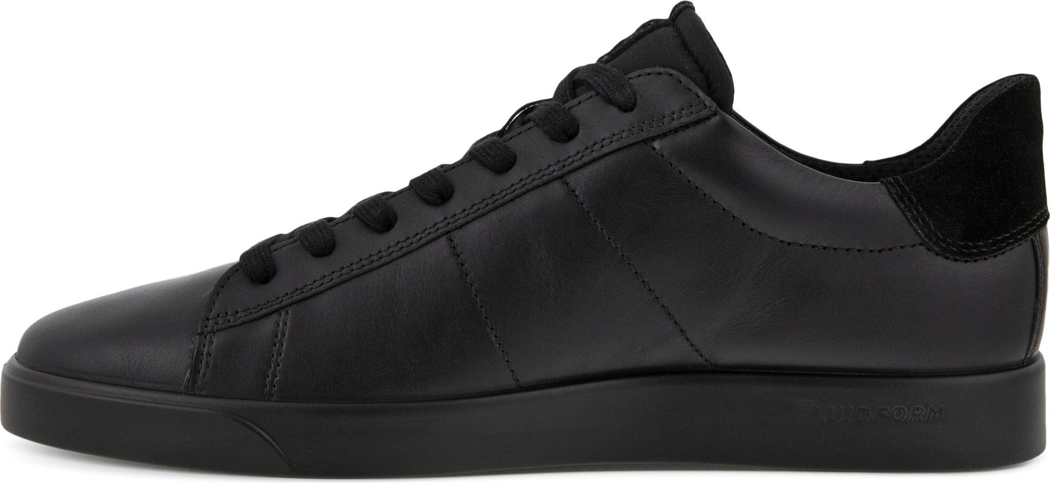 ECCO Street Lite Retro Sneaker, Alternate, color, Black/ Black