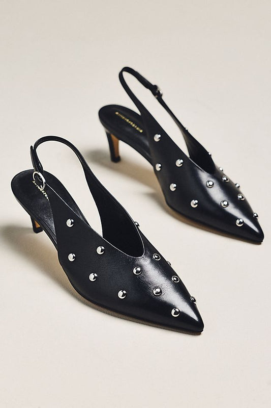Anthropologie By Anthropologie Pointed-Toe Slingback Pumps