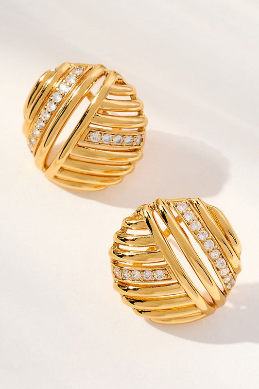 Anthropologie Aureum Collective Vaughn Earrings