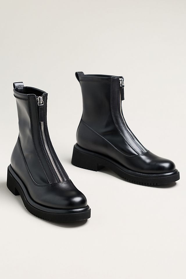 Anthropologie Dolce Vita Shante Zip-Front Boots