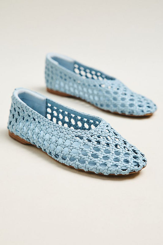 Anthropologie Sam Edelman Shira Woven Ballet Flats