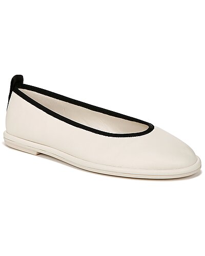 Vince Sofia Leather Flat