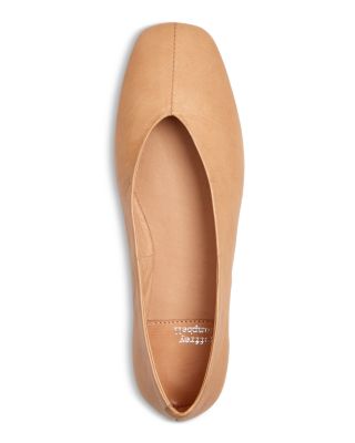 Jeffrey Campbell Women's Fathom Square Toe Ballet Flats