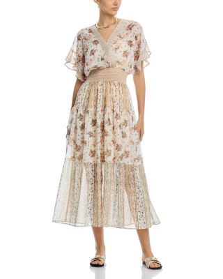 KOKO + MASON Kimono Short Sleeve Midi Dress