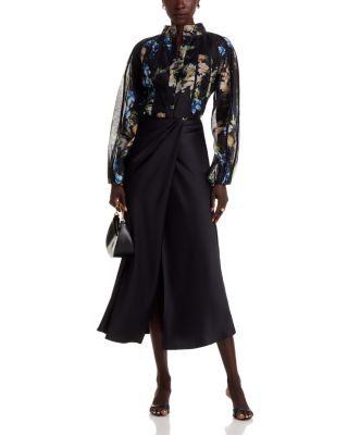 Nancy Yang Seamed Blouse