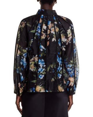 Nancy Yang Seamed Blouse