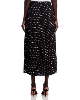 T Tahari Pleated Maxi Skirt