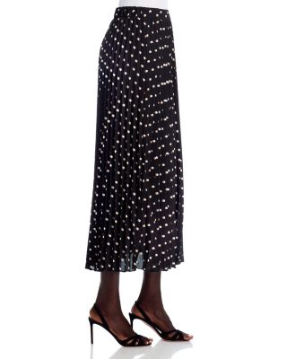 T Tahari Pleated Maxi Skirt