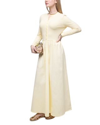 Point Mixed Media Dress