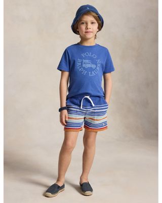 Polo Ralph Lauren Boys' Logo Cotton Jersey Tee - Little Kid, Big Kid
